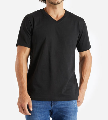 Polo de Hombre Manga Corta Cuello V