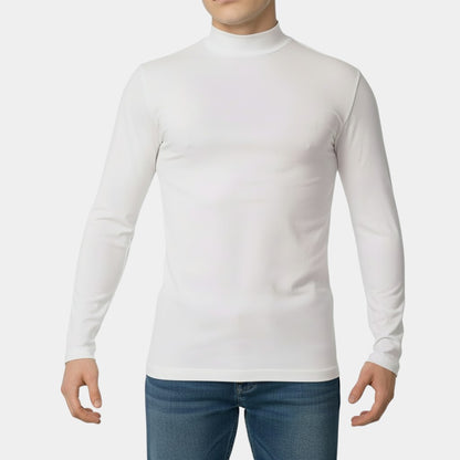 Polo de Hombre Manga Larga Cuello Alto