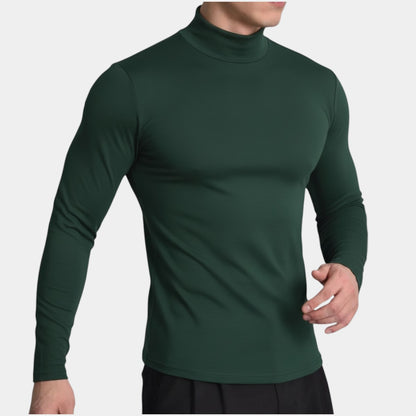 Polo de Hombre Manga Larga Cuello Alto