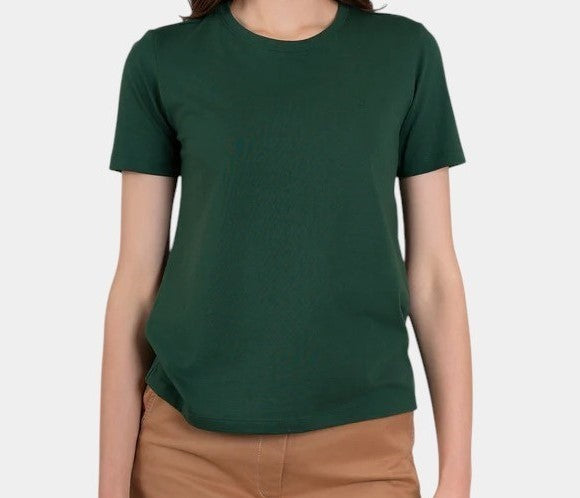 Polo de Mujer Cuello Rendondo Manga Corta